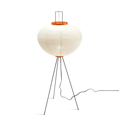 Floor Lamp | Tripod Lighting Fixture with Paper Shade | Ridorn