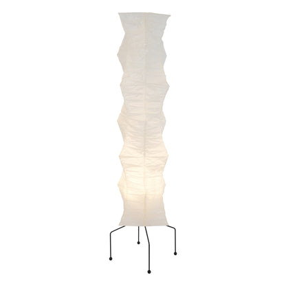 Floor Lamp | Tripod Lighting Fixture with Paper Shade | Ridorn
