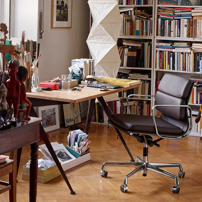 Floor Lamp | Tripod Lighting Fixture with Paper Shade | Ridorn
