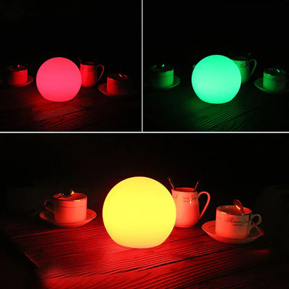 Wireless RGB Globe Table Lamp | Ridorn