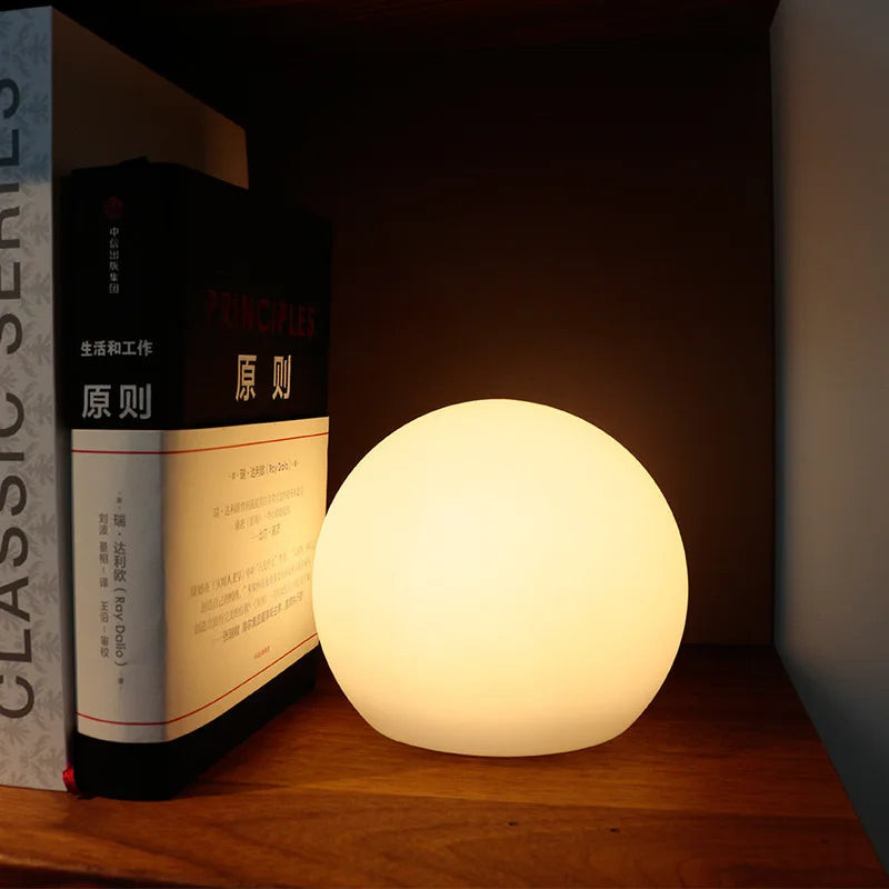 Wireless RGB Globe Table Lamp | Ridorn