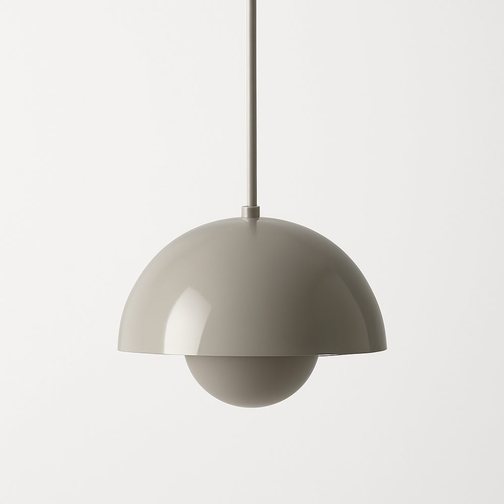 Colourful Half-Circle Chandelier – Modern Scandinavian Ceiling Light