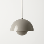 Colourful Half-Circle Chandelier – Modern Scandinavian Ceiling Light