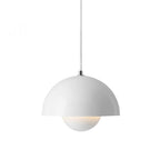 Colourful Half-Circle Chandelier – Modern Scandinavian Ceiling Light