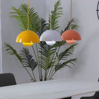 Colourful Half-Circle Chandelier – Modern Scandinavian Ceiling Light