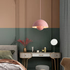 Colourful Half-Circle Chandelier – Modern Scandinavian Ceiling Light