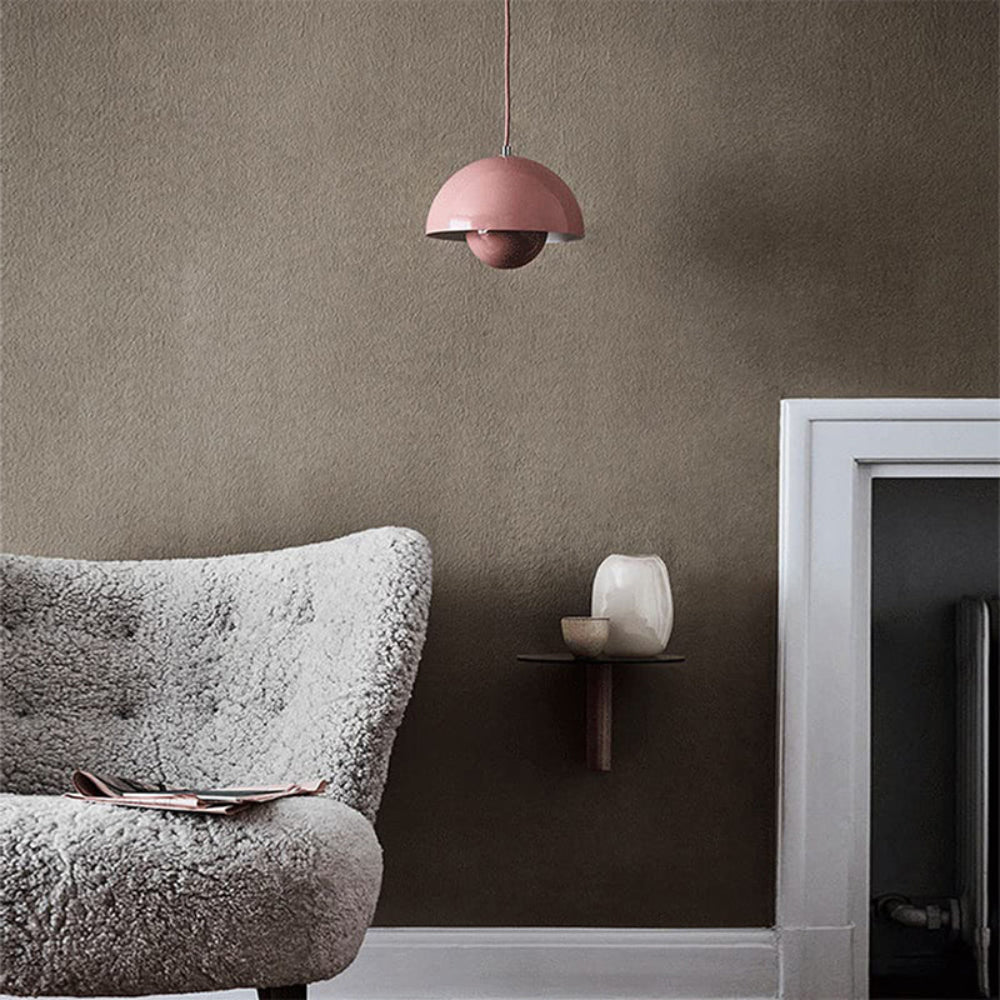 Colourful Half-Circle Chandelier – Modern Scandinavian Ceiling Light