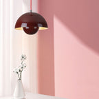 Colourful Half-Circle Chandelier – Modern Scandinavian Ceiling Light