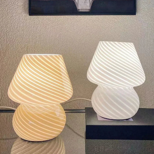Handcrafted Glass Desk Lamp | Ridorn