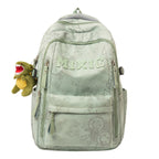 Graphic Print School Backpack with Spacious Storage
