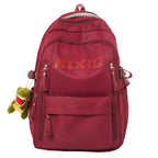 Graphic Print School Backpack with Spacious Storage