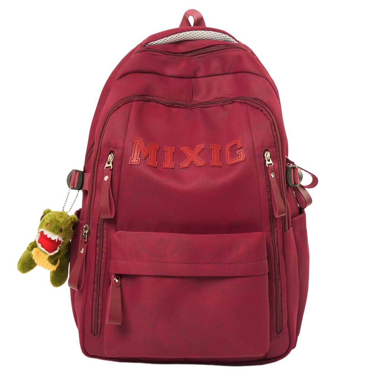 Graphic Print School Backpack with Spacious Storage