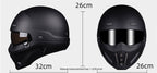 Detachable Full Face Helmet for Biking and Skating
