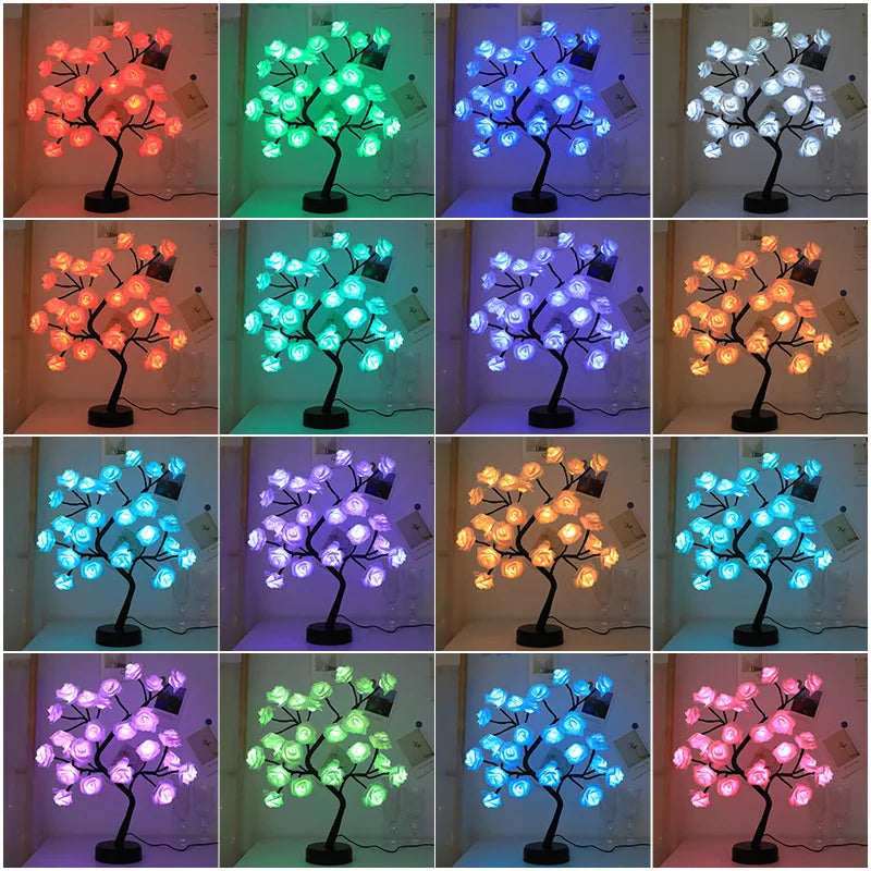 LED Rose Flower Decorative Lamp | Ridorn