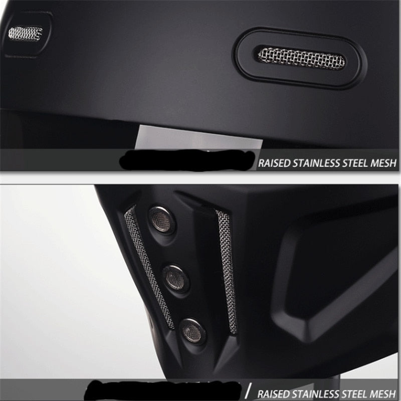Detachable Full Face Helmet for Biking and Skating Side View