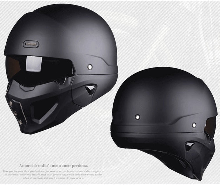 Detachable Full Face Helmet for Biking and Skating
