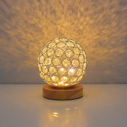Rechargeable Bamboo LED Table Lamp | Ridorn