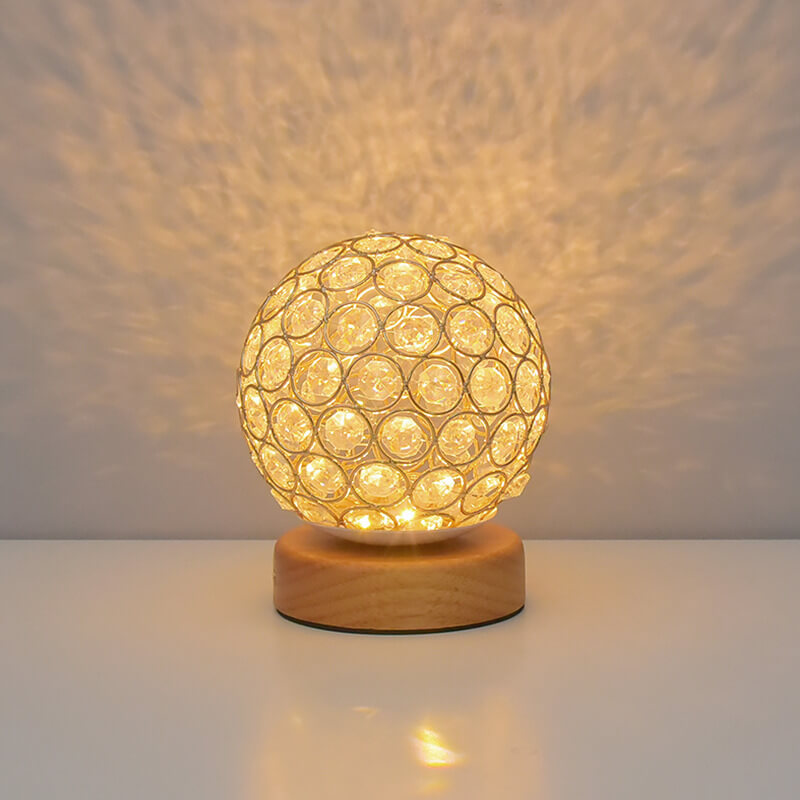 Rechargeable Bamboo LED Table Lamp | Ridorn
