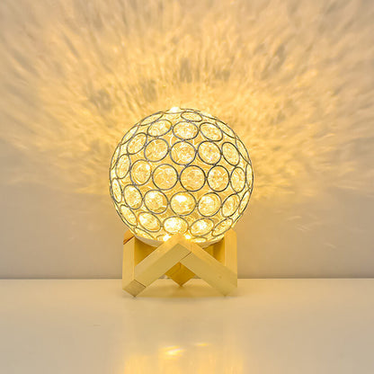 Rechargeable Bamboo LED Table Lamp | Ridorn