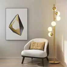 Flow Form Floor Lamp | Sculptural Design | Ridorn