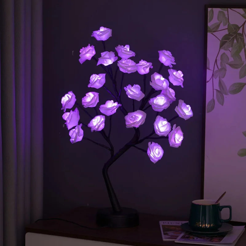 LED Rose Flower Decorative Lamp | Ridorn