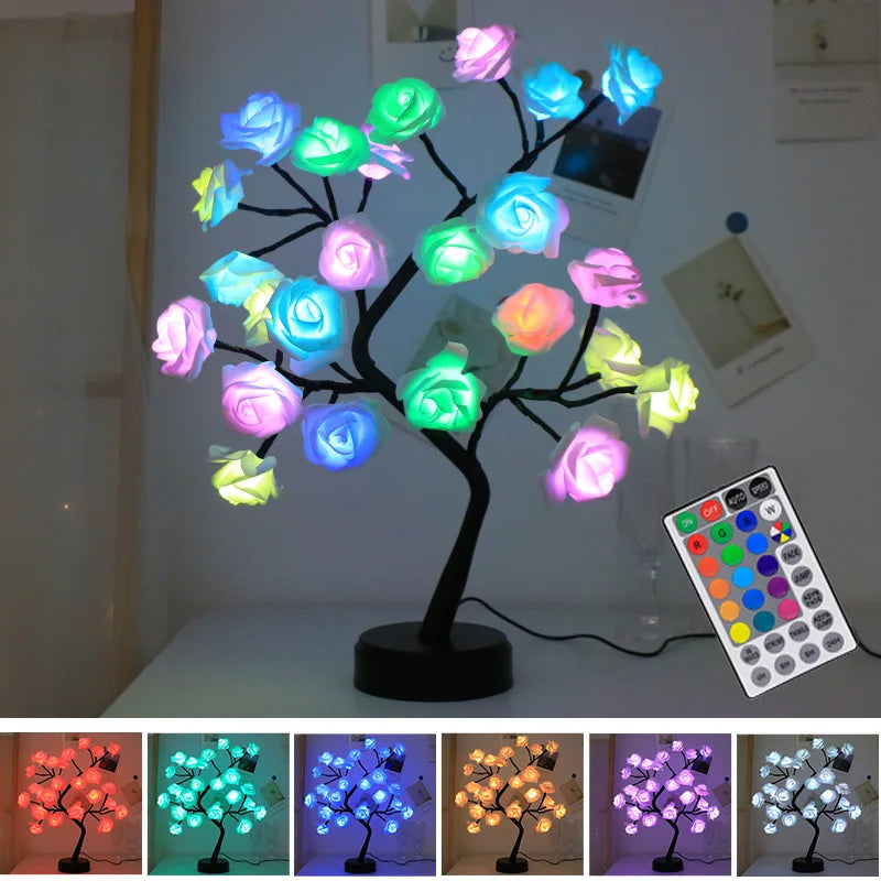 LED Rose Flower Decorative Lamp | Ridorn