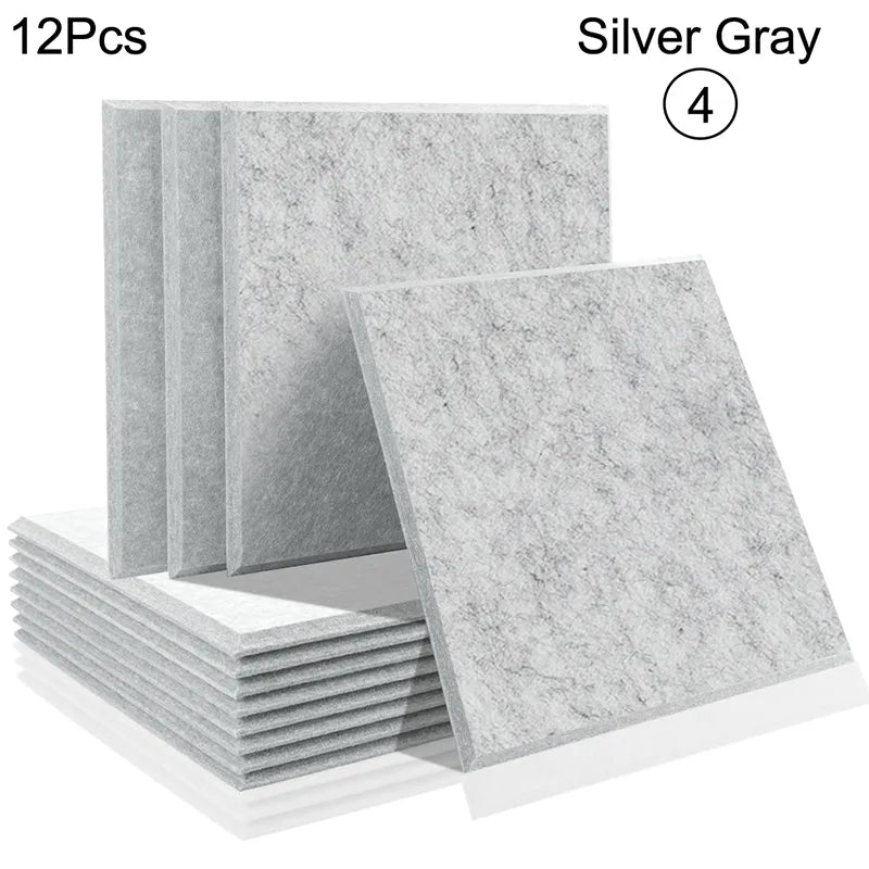 Acoustic Soundproofing Panels, Eco-Friendly Sound Insulation Tiles for Studio, Office & Home-Ridorn