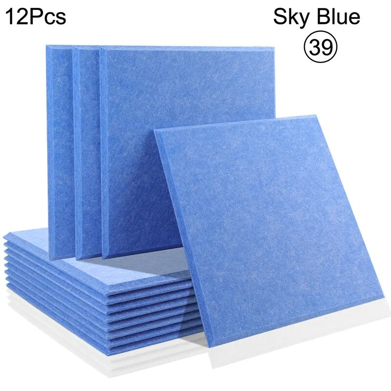Acoustic Soundproofing Panels, Eco-Friendly Sound Insulation Tiles for Studio, Office & Home-Ridorn