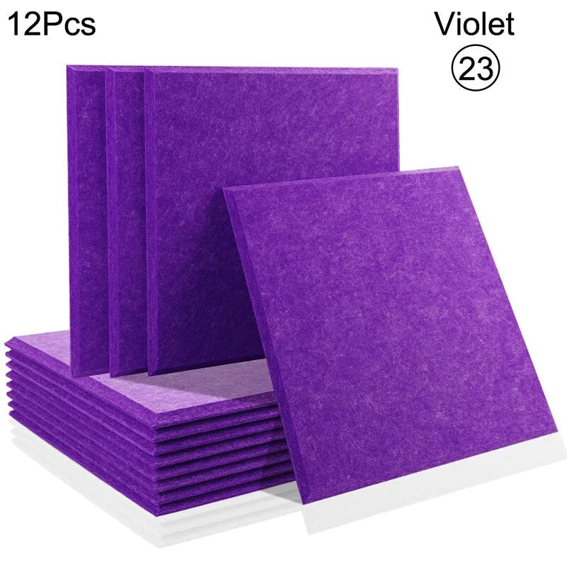 Acoustic Soundproofing Panels, Eco-Friendly Sound Insulation Tiles for Studio, Office & Home-Ridorn