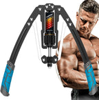Adjustable Hydraulic Arm Trainer, 10-200 kg Resistance Upper Body Exerciser for Arms & Chest-Ridorn