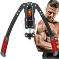 Adjustable Hydraulic Arm Trainer, 10-200 kg Resistance Upper Body Exerciser for Arms & Chest-Ridorn