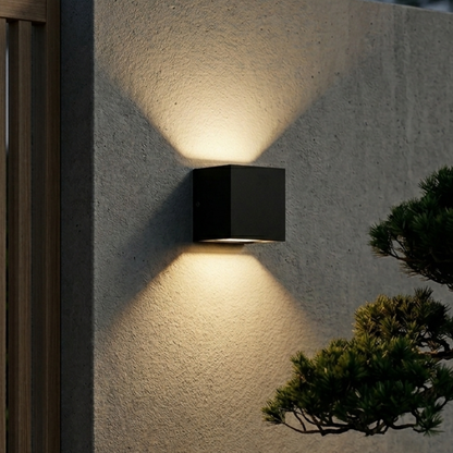 Adjustable Waterproof LED Wall Light Sconce for Outdoor Use | Ridorn