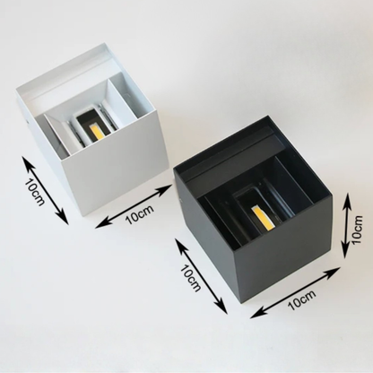 Adjustable Waterproof LED Wall Light Sconce for Outdoor Use | Ridorn