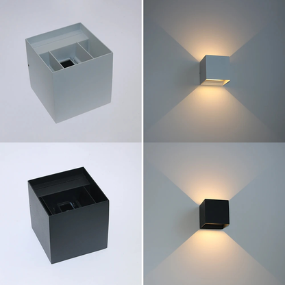 Adjustable Waterproof LED Wall Light Sconce for Outdoor Use | Ridorn