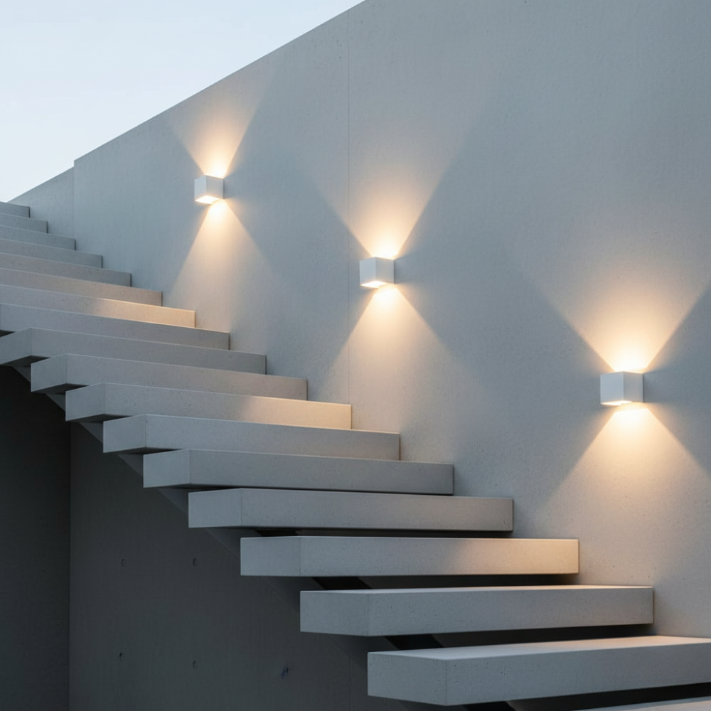 Adjustable Waterproof LED Wall Light Sconce for Outdoor Use | Ridorn