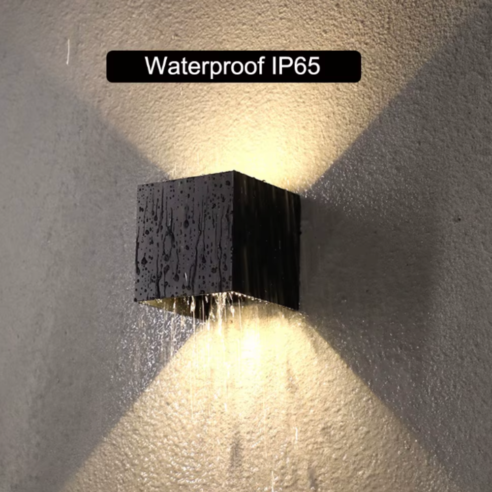 Adjustable Waterproof LED Wall Light Sconce for Outdoor Use | Ridorn