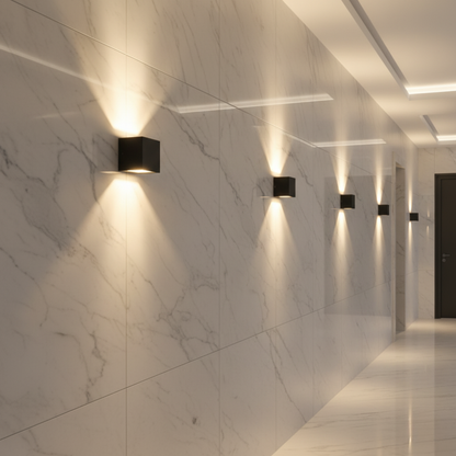 Adjustable Waterproof LED Wall Light Sconce for Outdoor Use | Ridorn