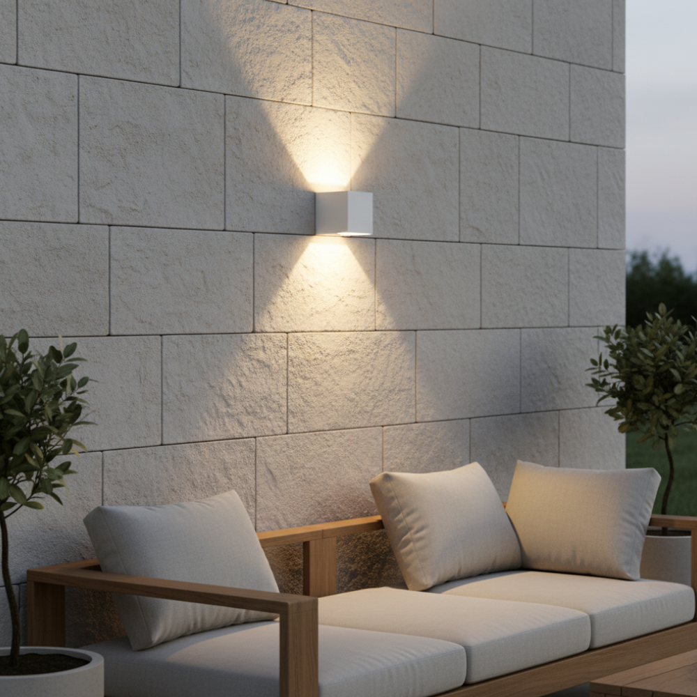Adjustable Waterproof LED Wall Light Sconce for Outdoor Use | Ridorn
