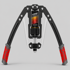 Adjustable Hydraulic Arm Trainer, 10-200 kg Resistance Upper Body Exerciser for Arms & Chest