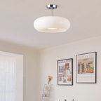 Amber Ceiling Light with Round Design | Warm Lighting for Living Room-Pendant Lights-Ridorn