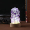 Amethyst Crystal LED Table Lamp | Ridorn-Table Lamp-Ridorn
