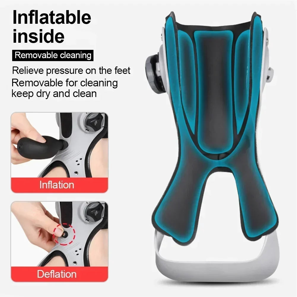 Ankle Support Brace, Adjustable Foot Drop Orthosis for Walking Comfort-Ridorn