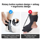Ankle Support Brace, Adjustable Foot Drop Orthosis for Walking Comfort-Ridorn