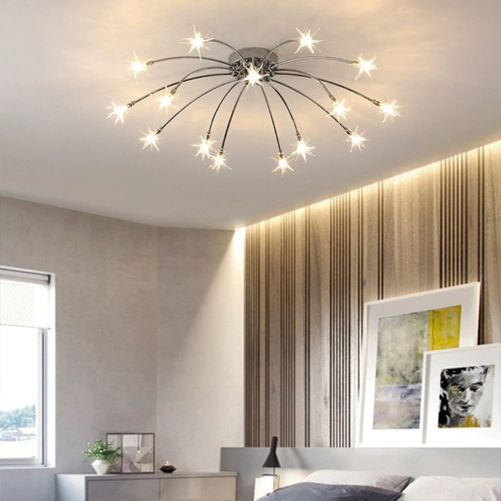 Deco Round Flush Mount Ceiling Light for Modern Spaces | Ridorn