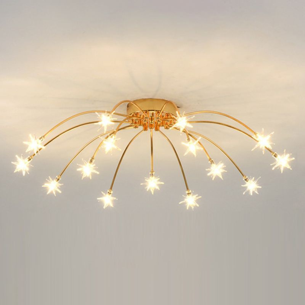 Deco Round Flush Mount Ceiling Light for Modern Spaces | Ridorn
