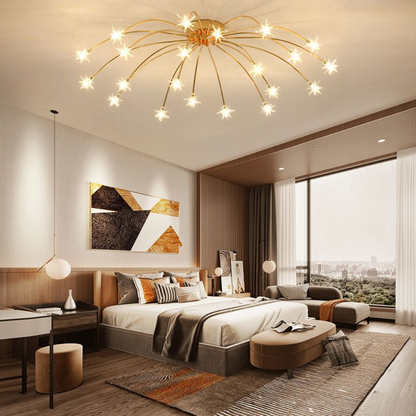 Deco Round Flush Mount Ceiling Light for Modern Spaces | Ridorn