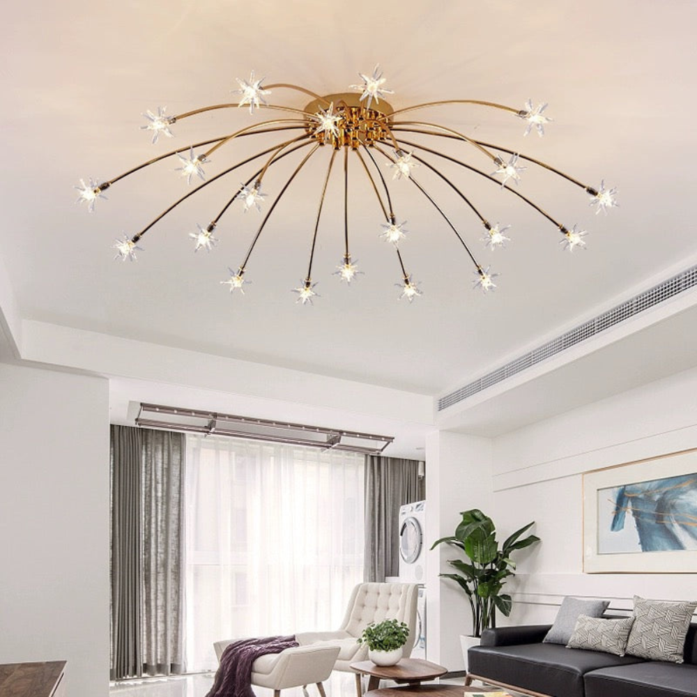 Deco Round Flush Mount Ceiling Light for Modern Spaces | Ridorn