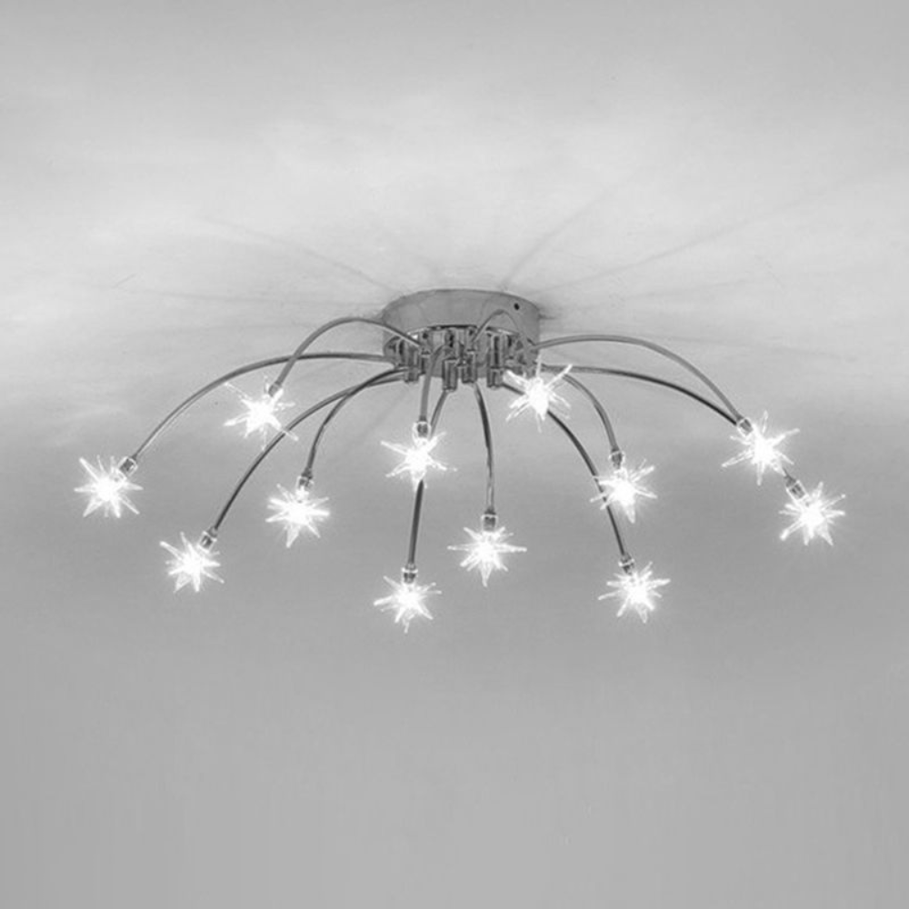 Deco Round Flush Mount Ceiling Light for Modern Spaces | Ridorn