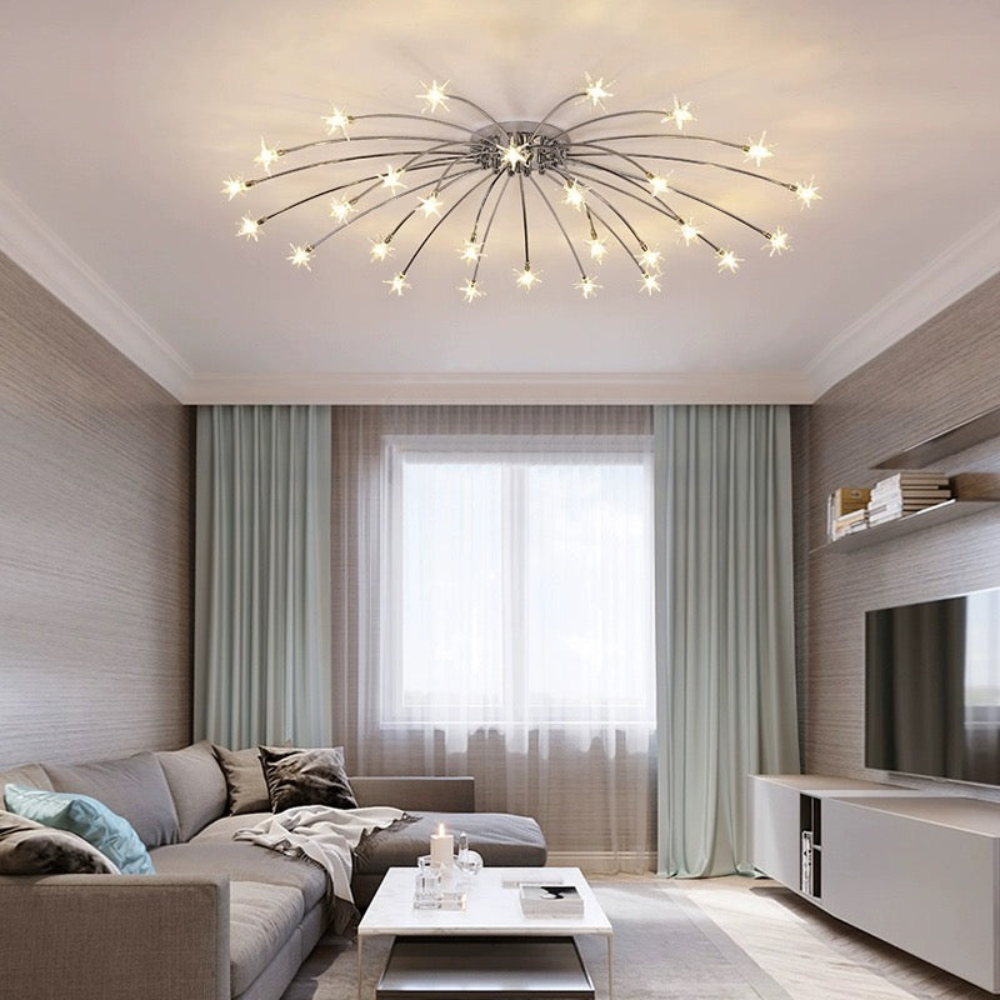 Deco Round Flush Mount Ceiling Light for Modern Spaces | Ridorn