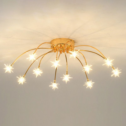 Deco Round Flush Mount Ceiling Light for Modern Spaces | Ridorn